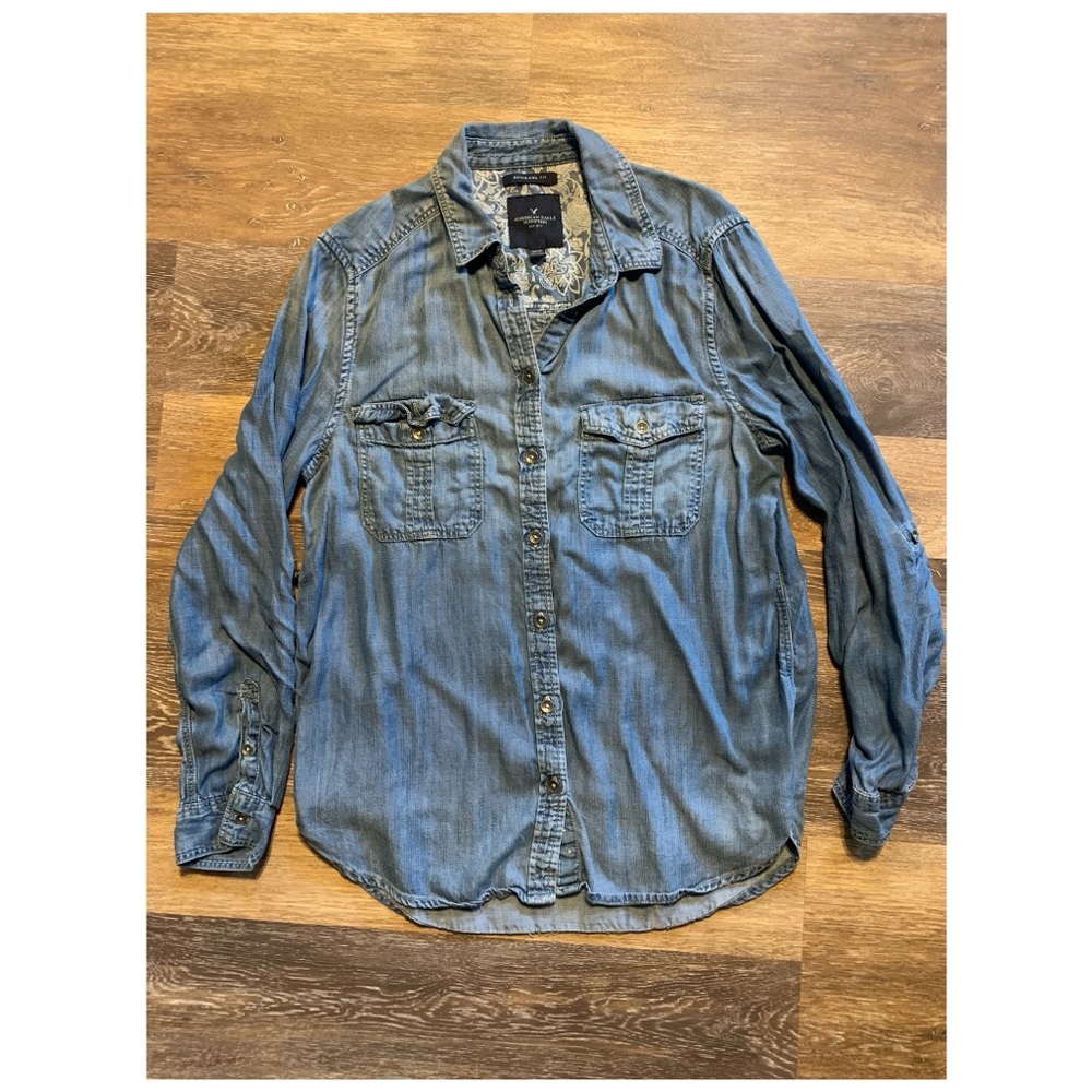 American Eagle Denim Shirt